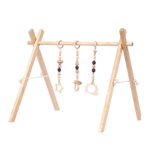 Portique d'éveil en bois