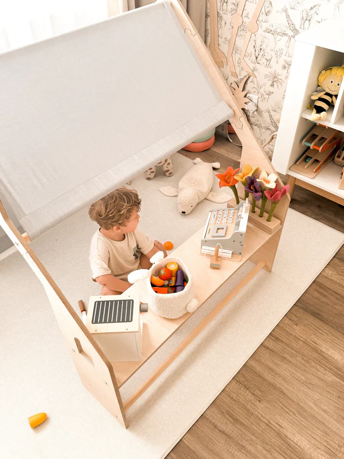 cabane bois interieur waldorf maison enfant bois meowbaby 3