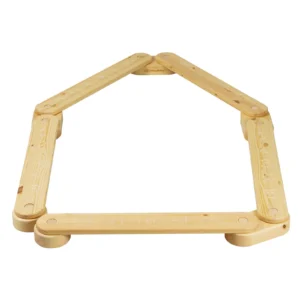 poutre d’Équilibre montessori en bois – parcours sensoriel 4 à 6 modules