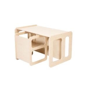 Acceuil montessori weaning table and chair set with 1 chair