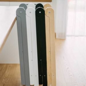 foldable kitchen tower with removable rail