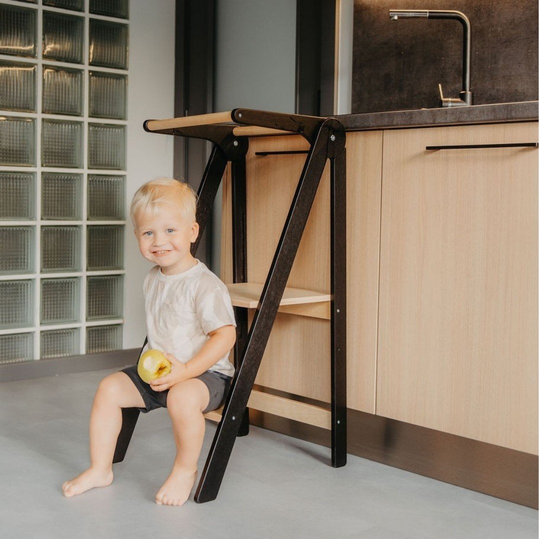 foldable kitchen tower with removable rail foldable kitchen tower with removable rail