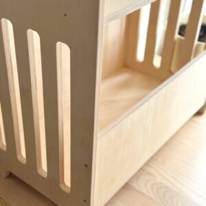 Acceuil montessori wooden shelf for kids