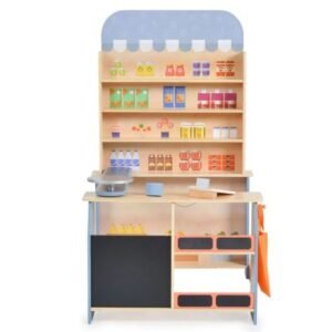 wooden supermarket