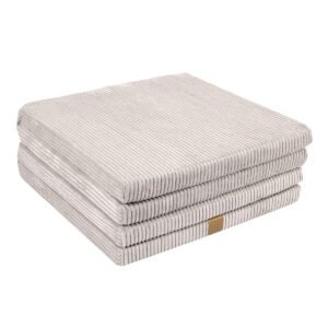 tapis de jeu et d'éveil épais en velours carré
