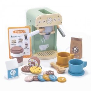 wooden coffee maker